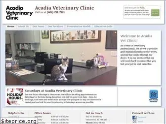 acadiavetclinic.ca