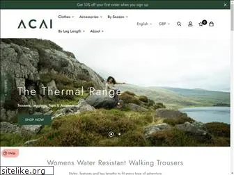 acaioutdoorwear.com