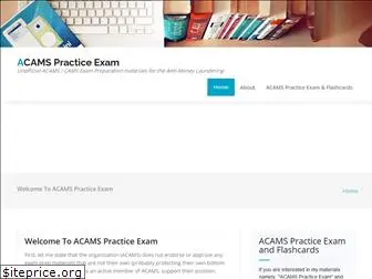 acamspracticeexam.com