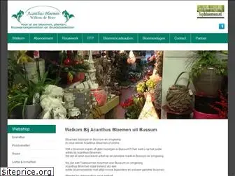 acanthusbloemen.com