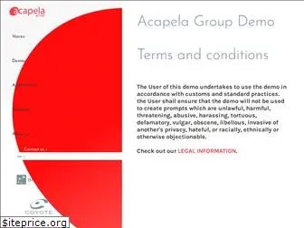 acapela-kiosk.com