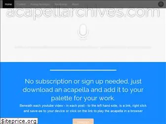 acapellarchives.com