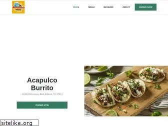 acapulcoburrito.net