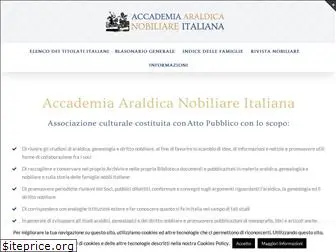 accademiaaraldicanobiliare.com