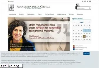 accademiadellacrusca.it