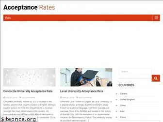 acceptance-rates.com