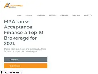 acceptancefinance.com.au