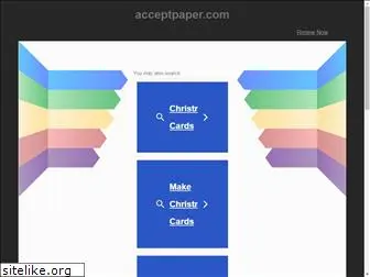 acceptpaper.com