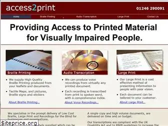 access2print.co.uk