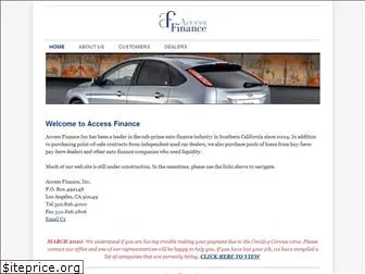 accessfinanceinc.com