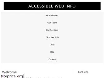 accessibleweb.info