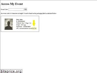 accessmyevent.com