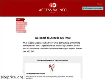 accessmyinfo.ca