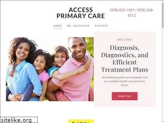 accessprimarycare.org