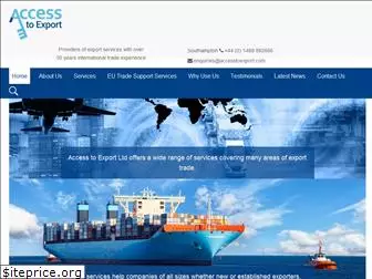 accesstoexport.com