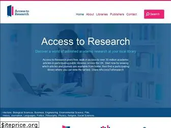 accesstoresearch.org.uk