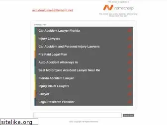 accidentcasesettlement.net