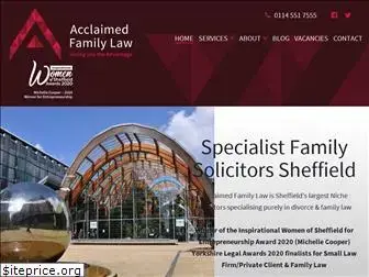 acclaimedfamilylaw.co.uk