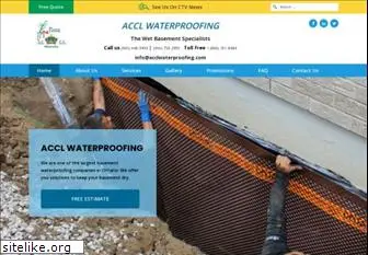 acclwaterproofing.com