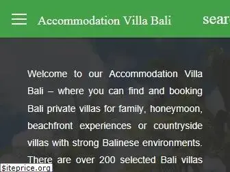 accommodationvillabali.com