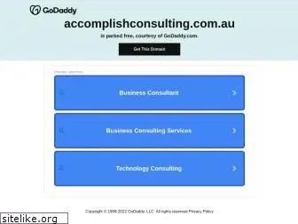 accomplishconsulting.com.au