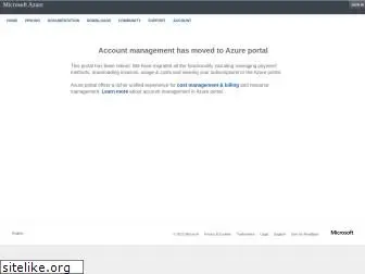 account.windowsazure.com