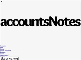 accountsnotes.com