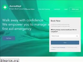 accreditedfirstaidcourses.com.au