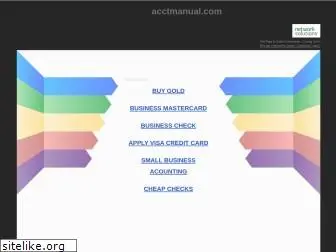 acctmanual.com