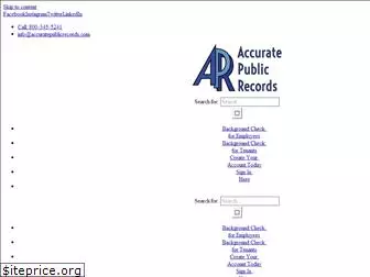 accuratepublicrecords.com