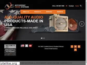 accusonicvoicesystems.com