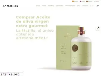 aceiteslamatilla.com