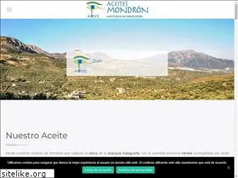 aceitesmondron.com