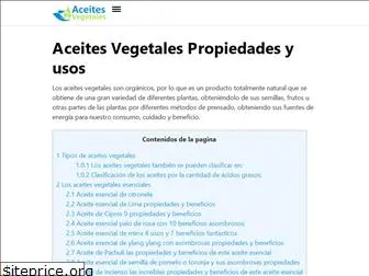 aceitesvegetales.net