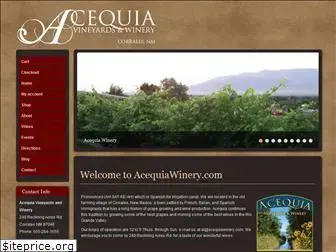 acequiawinery.com