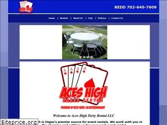 aceshighpartyrental.com