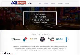 acesigncompany.com