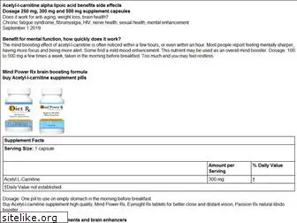 acetyllcarnitine.info