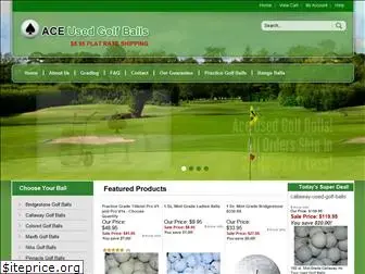 aceusedgolfballs.com