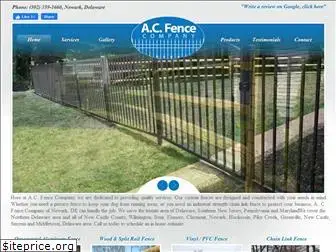 acfencecompanyde.com