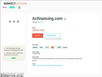 acfinancing.com
