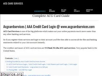 acgcardservices.net