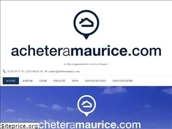 acheteramaurice.com