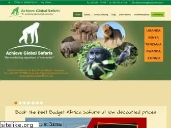 achieveglobalsafaris.com