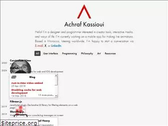 achrafkassioui.com