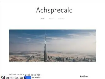 achsprecalc.weebly.com