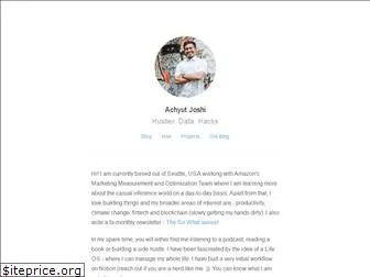 achyutjoshi.github.io