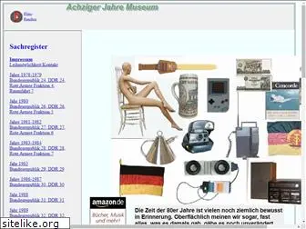 achziger-jahre-museum.de