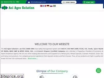 aciagrosolution.com