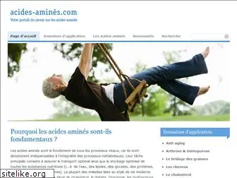 acides-amines.com